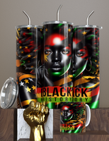 Black History Month 20oz tumblers