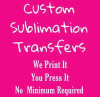 Sublimation Transfers