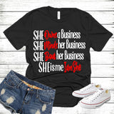 She Own A Business T-Shirt