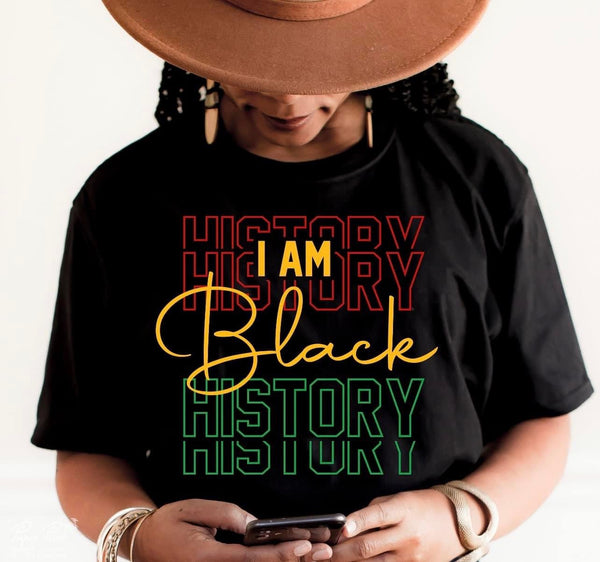 I am Black History #106 DTF Transfer Only