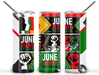 Juneteenth 20oz Tumblers