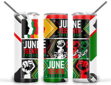 Juneteenth 20oz Tumblers