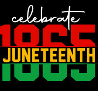 Celebrate Juneteenth DTF Transfer Only