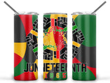 Juneteenth 20oz Tumblers