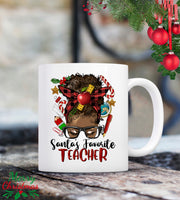 Santa’s Favorite Teacher Mug