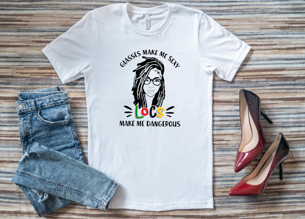 Glasses and Locs Shirt